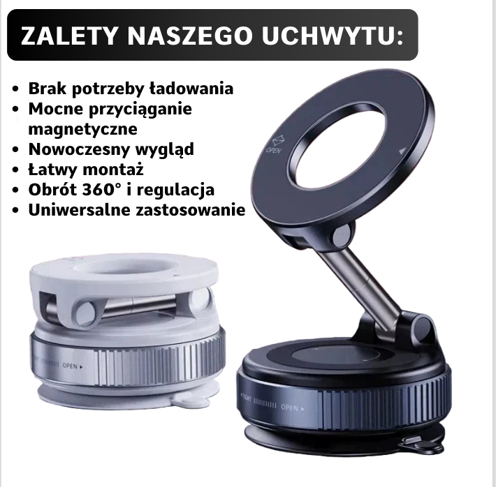 Magnetyczny Uchwyt na Telefon – Stabilność, Swoboda, Styl