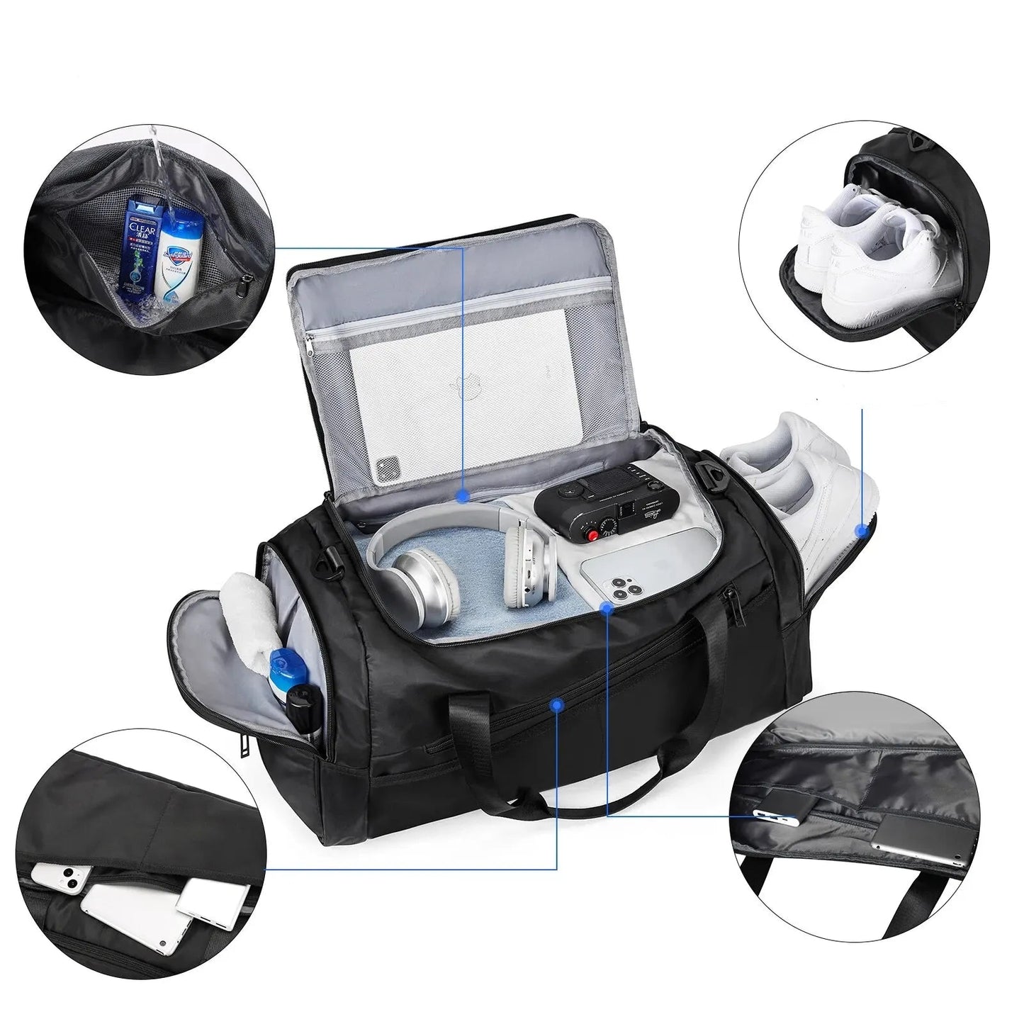 Torba na Siłownię i Weekendowe Wyjazdy