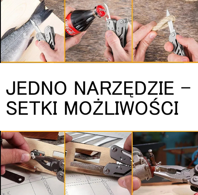 Multitool 24w1 – Profesjonalne narzędzie wielofunkcyjne, idealny prezent dla mężczyzny, taty lub męża